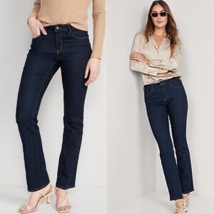 Old Navy Mid-Rise Kicker Boot-Cut Jeans 22 Long